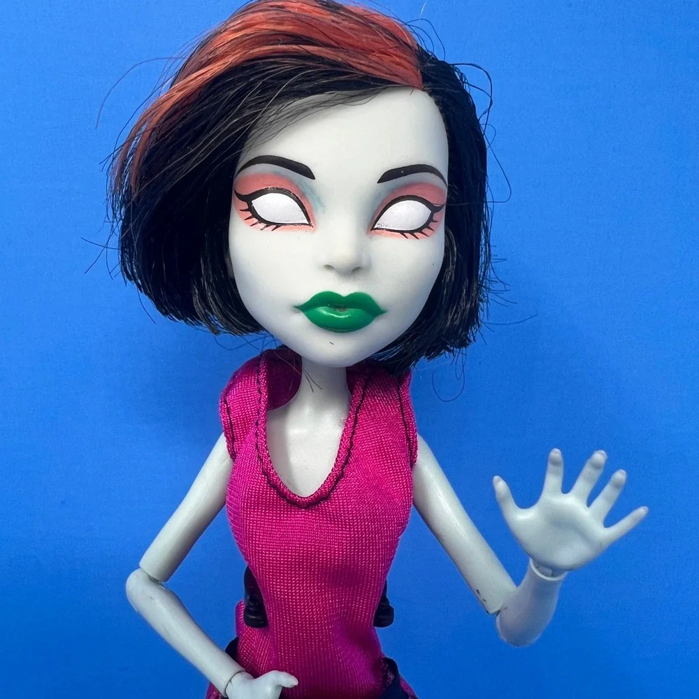 Monster High Scarah‎ Screams Doll Freaky Fusion 2008 Ghost Spooky Articulated